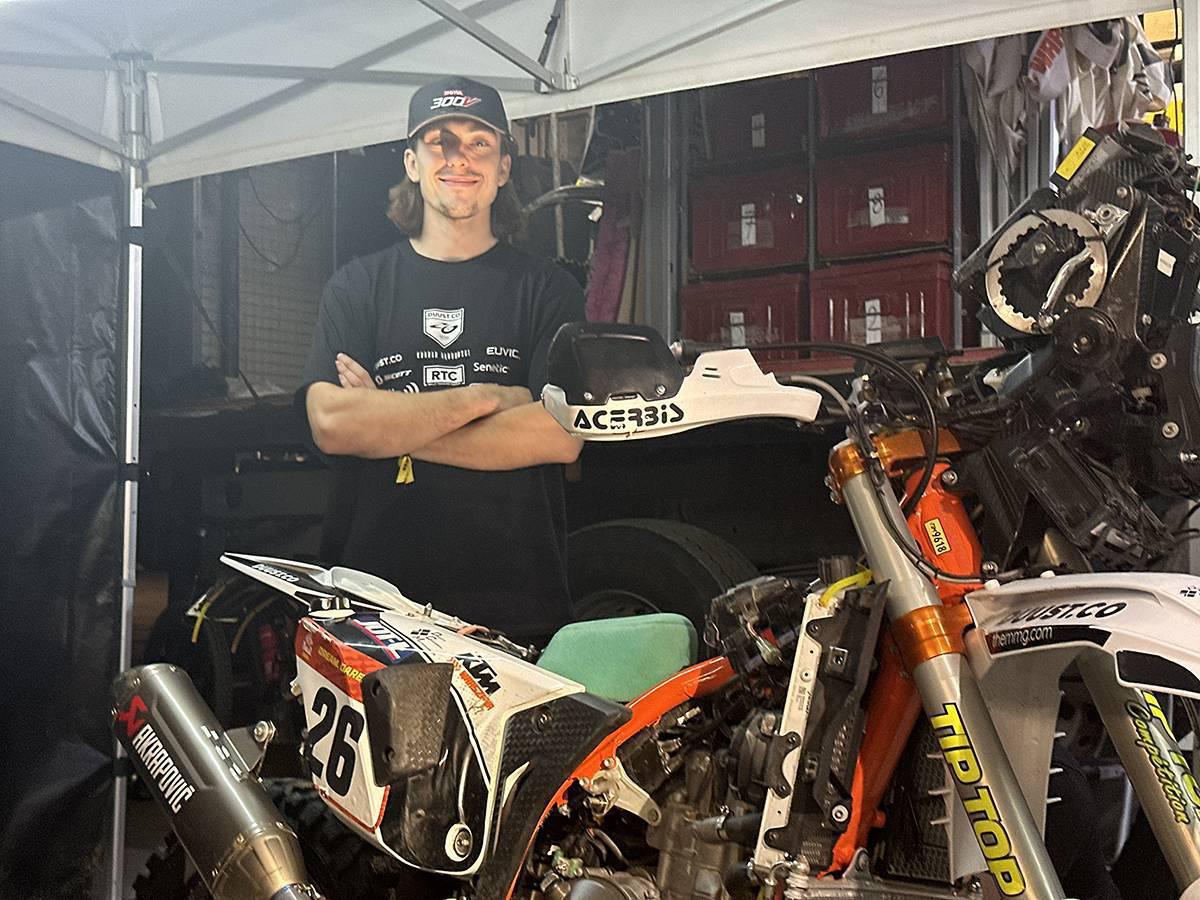 Dabrowski: "El Dakar es una metáfora de la vida; hay que mirar lejos para apuntar alto"