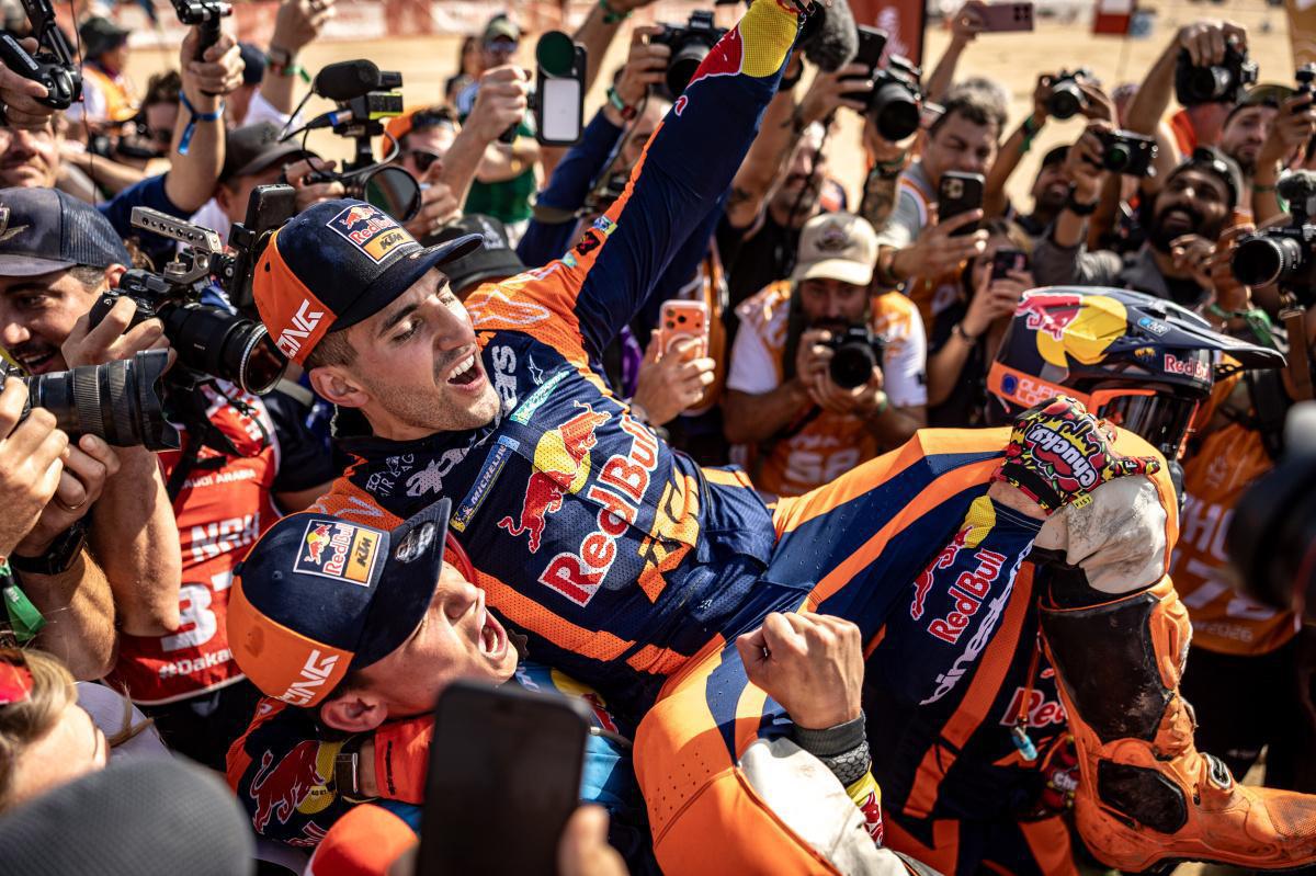 Dakar 2026 › Motos › Clasificación final › Luciano Benavides: Vencedor