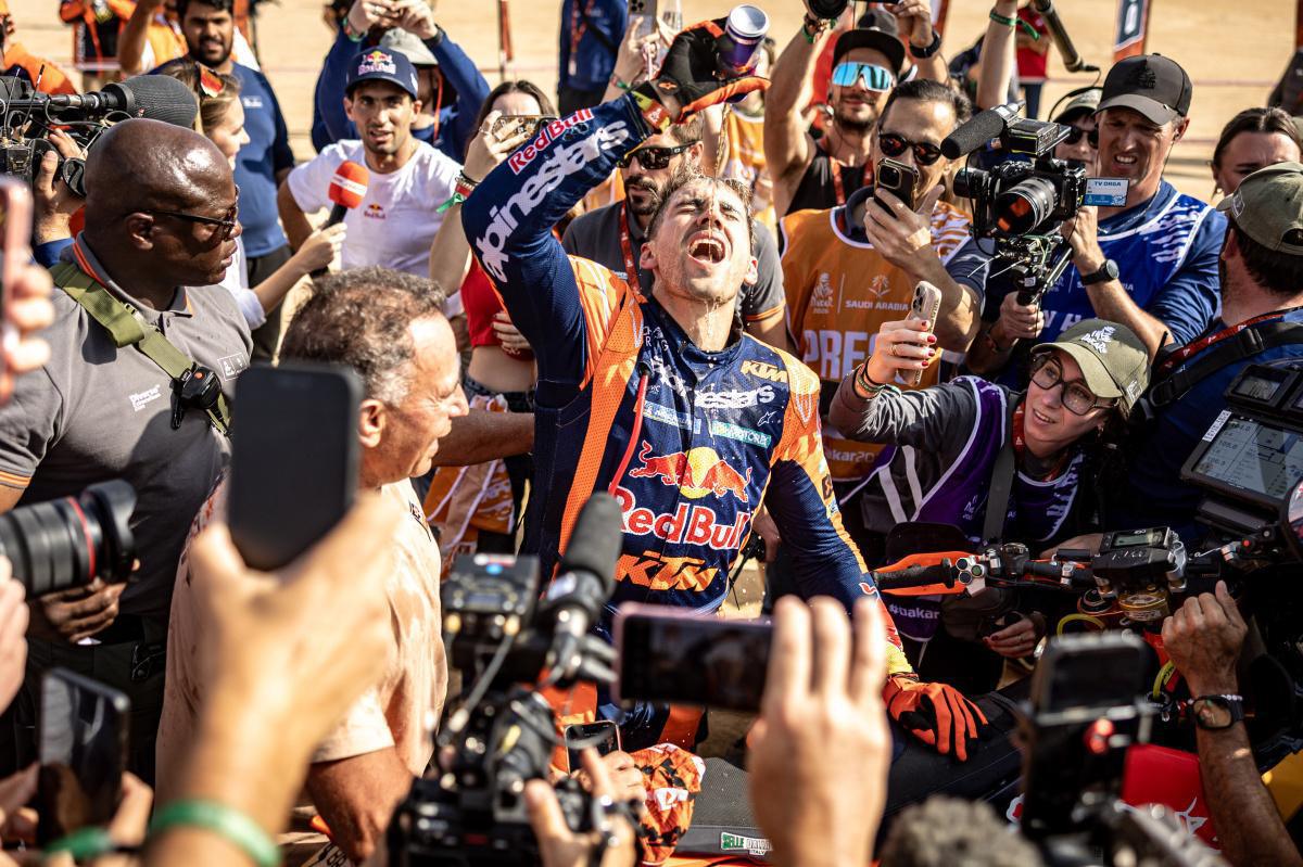 Dakar 2026 › Motos › Clasificación final › Luciano Benavides: Vencedor