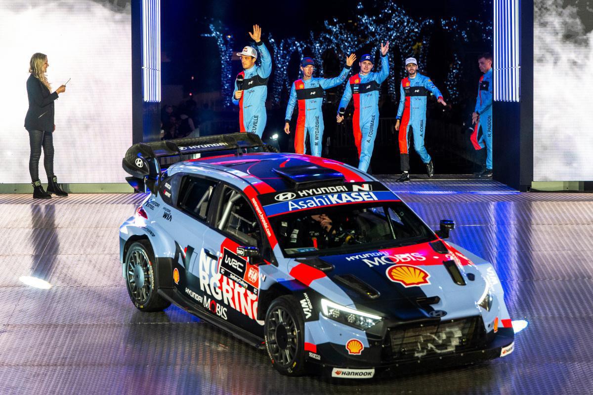 El WRC brilla en la glamurosa presentación de la temporada 2026 en Mónaco