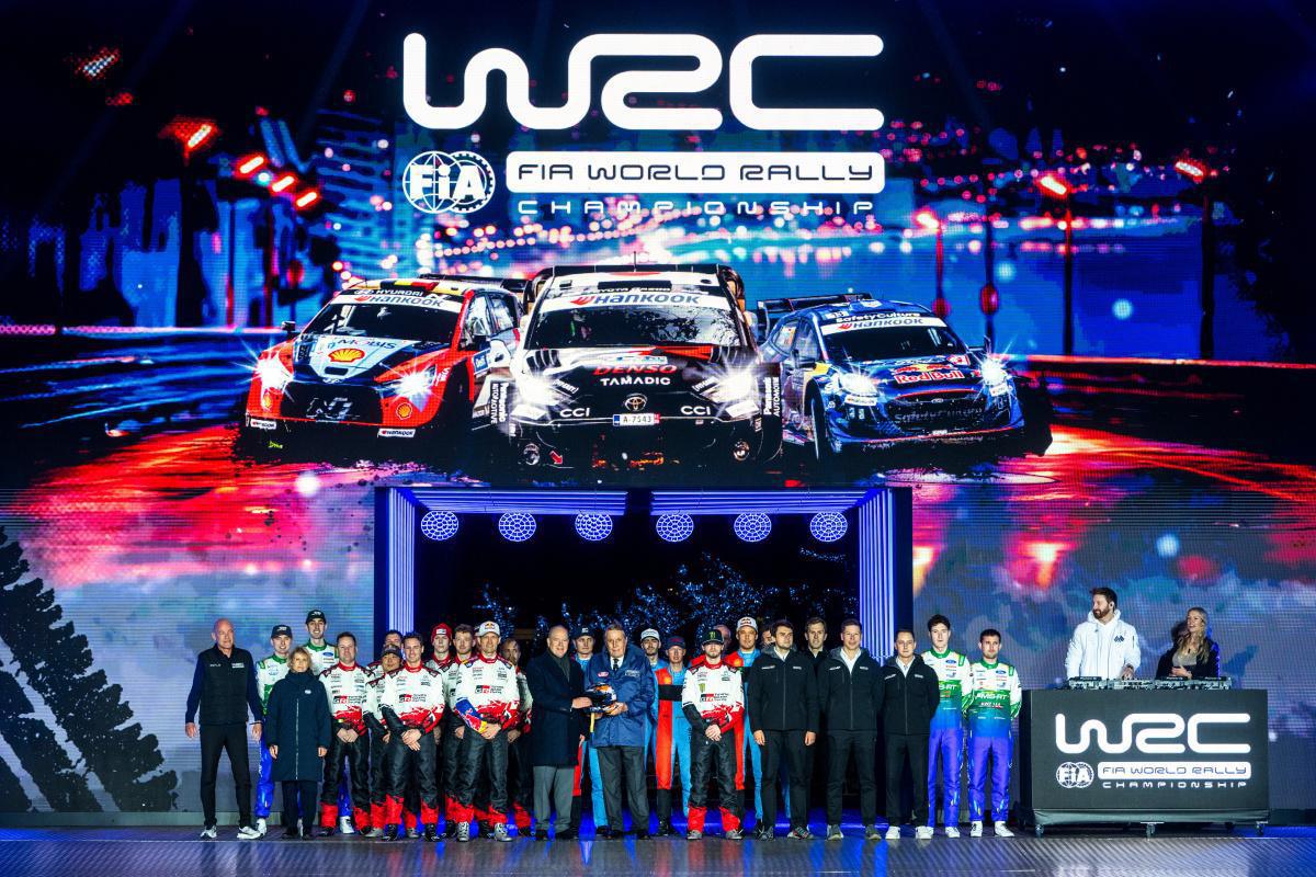 El WRC brilla en la glamurosa presentación de la temporada 2026 en Mónaco