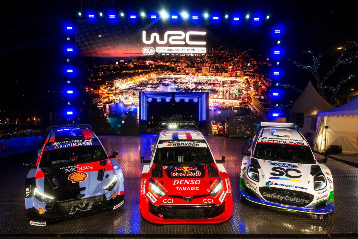 El WRC brilla en la glamurosa presentación de la temporada 2026 en Mónaco