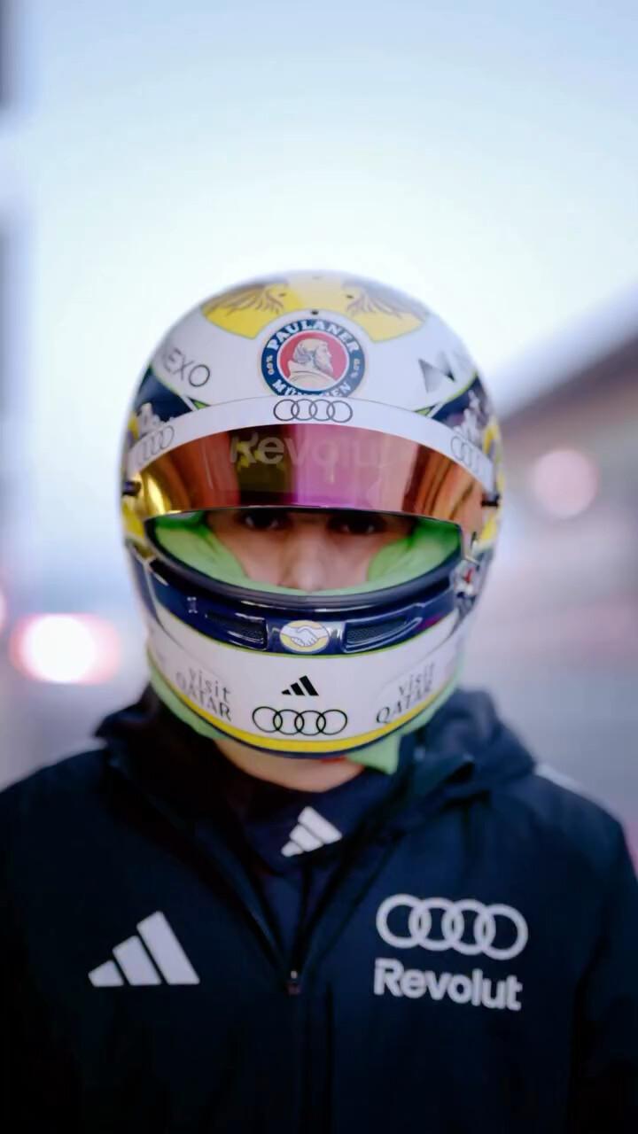 Hulkenberg y Bortoleto muestran los primeros cascos de la era Audi F1 Hulkenberg y Bortoleto muestran los primeros cascos de la era Audi F1
