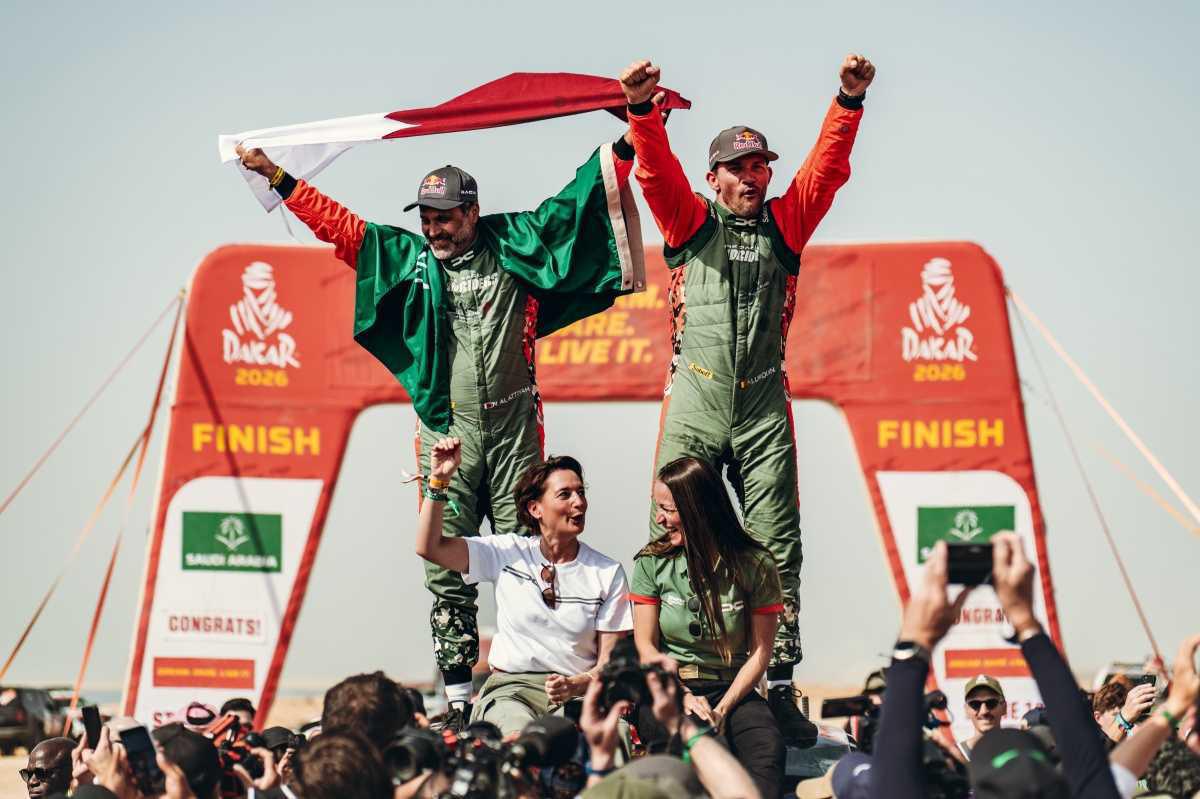 ¡Lo ha conseguido! Dacia gana el Dakar 2026 con Al-Attiyah y Lurquin ¡Lo ha conseguido! Dacia gana el Dakar 2026 con Al-Attiyah y Lurquin
