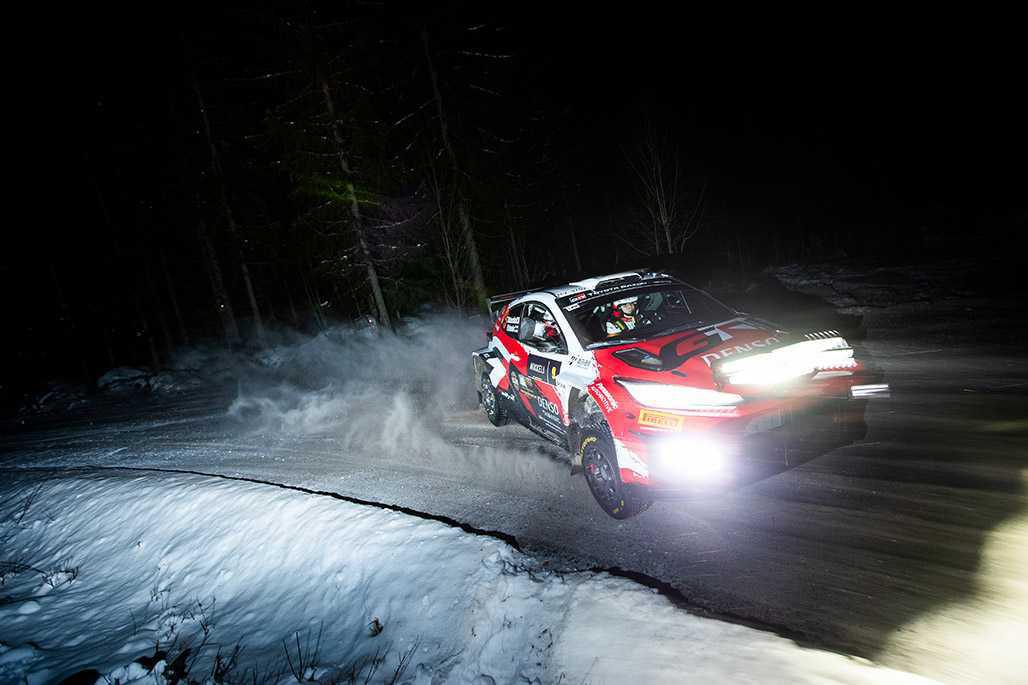 Los jóvenes del Toyota WRC Challenge debutan sobre hielo en el Ralli Mikkeli