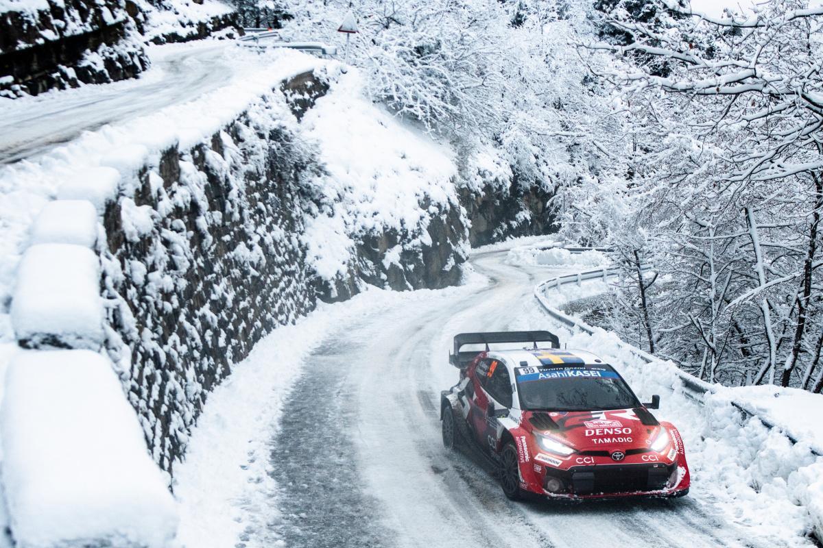 Histórico triplete de Toyota en Montecarlo con Solberg al frente Histórico triplete de Toyota en Montecarlo con Solberg al frente