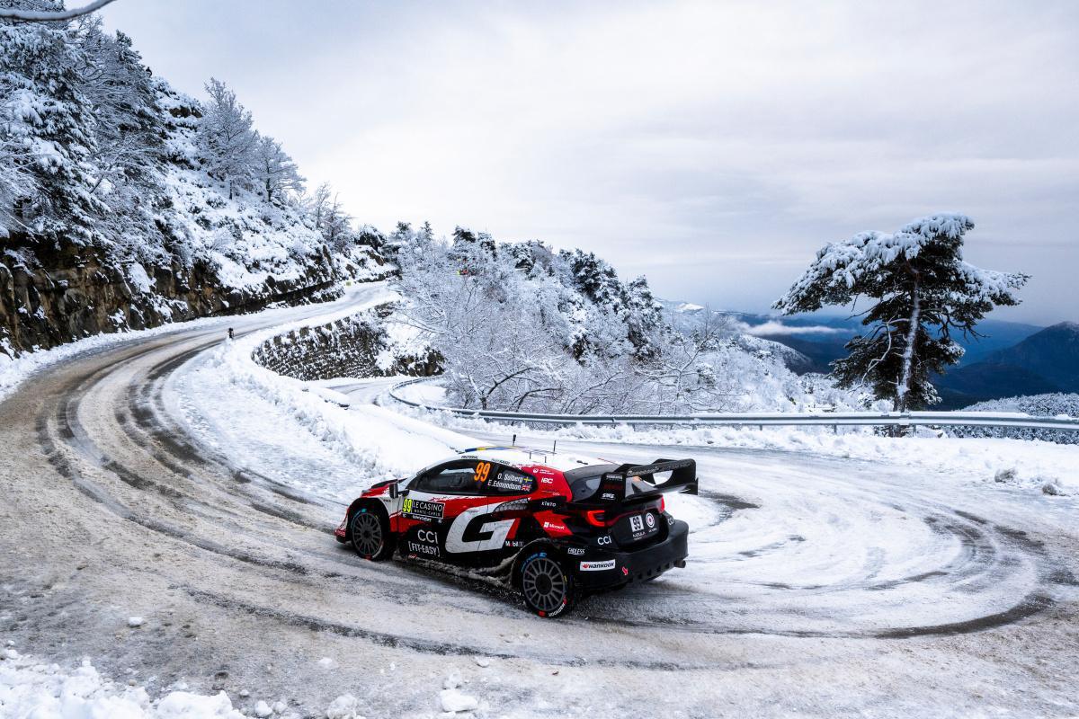 Histórico triplete de Toyota en Montecarlo con Solberg al frente