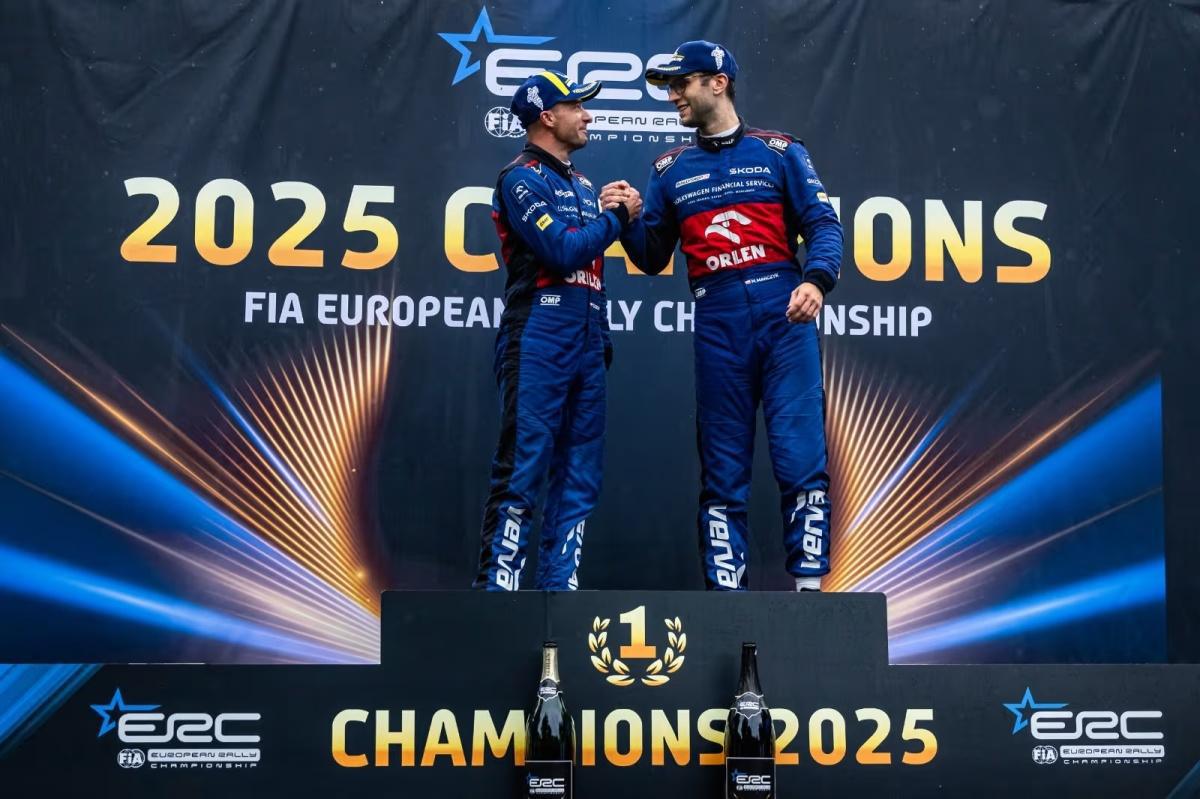 Marczyk se corona campeón de la ERC 2025 en una final trepidante Marczyk se corona campeón de la ERC 2025 en una final trepidante