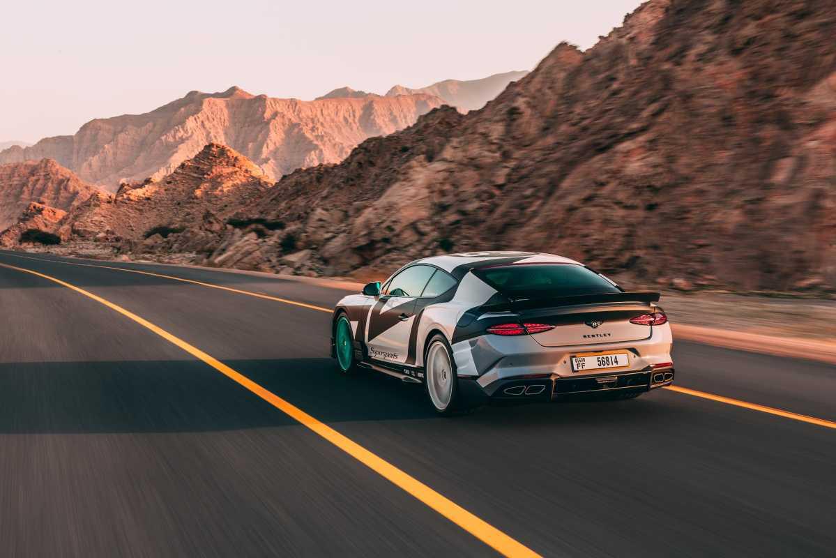 Bentley presenta el Supersports en Dubai con un evento exclusivo Bentley presenta el Supersports en Dubai con un evento exclusivo