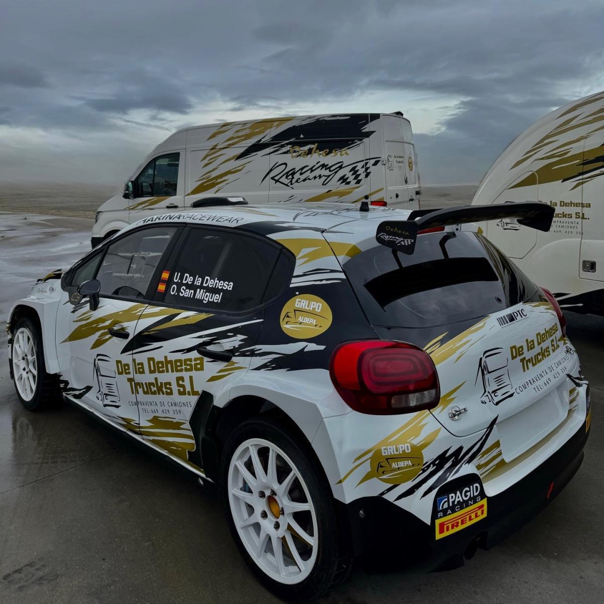 Unai de la Dehesa competirá con un Citroën C3 Rally2 en el S-CER 2026 Unai de la Dehesa competirá con un Citroën C3 Rally2 en el S-CER 2026