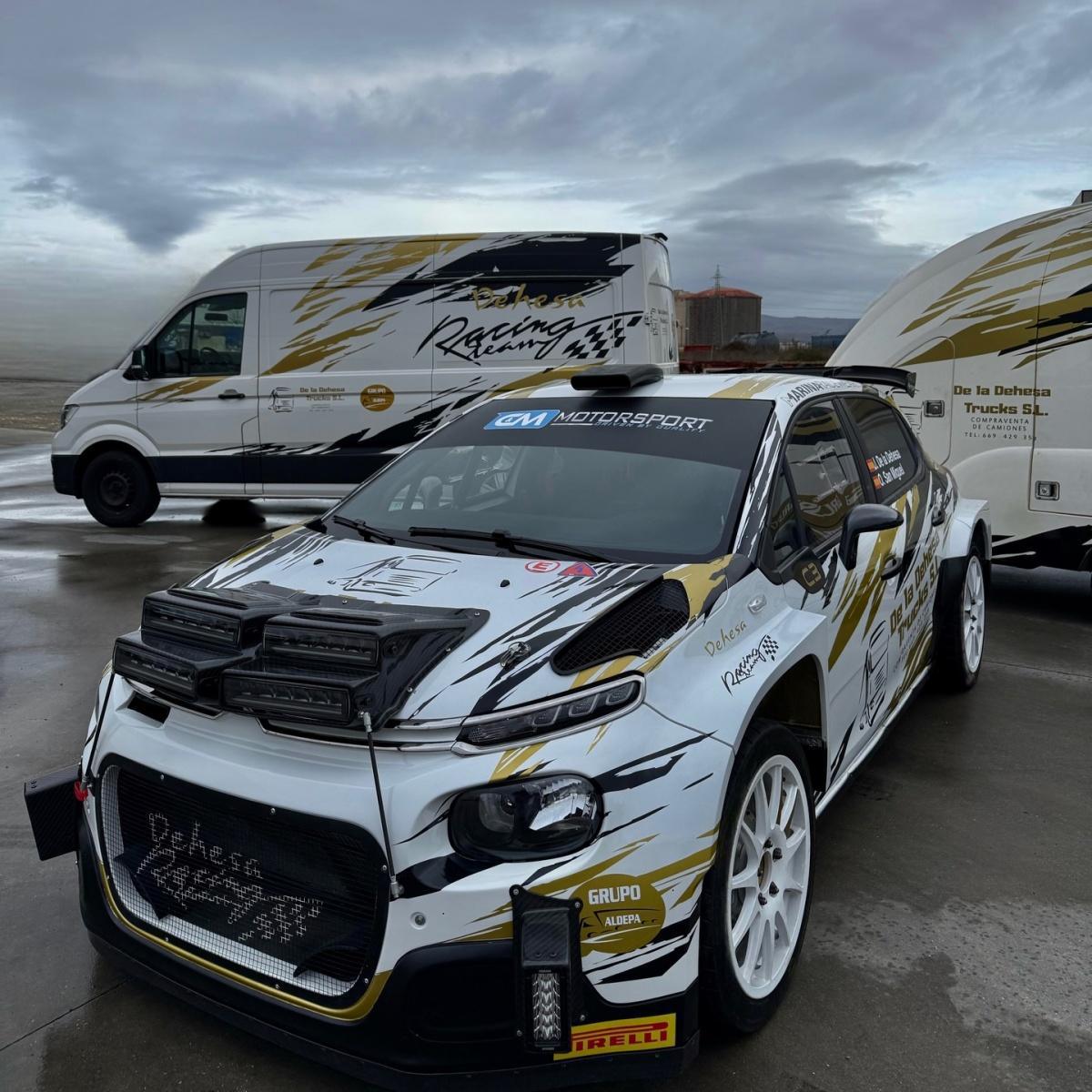 Unai de la Dehesa competirá con un Citroën C3 Rally2 en el S-CER 2026