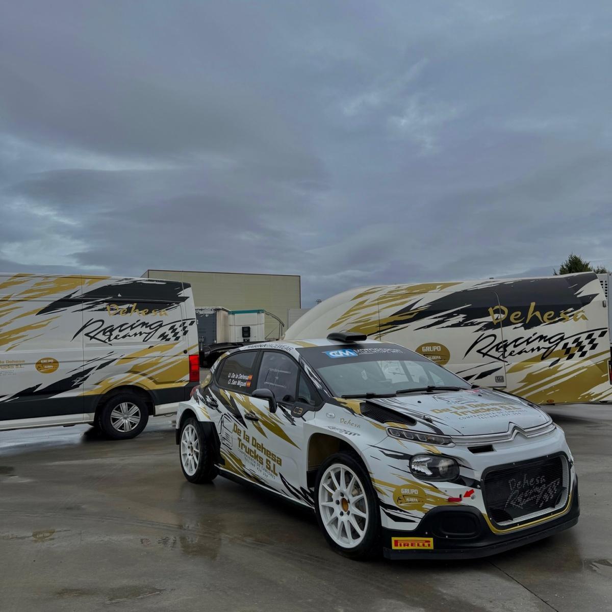 Unai de la Dehesa competirá con un Citroën C3 Rally2 en el S-CER 2026