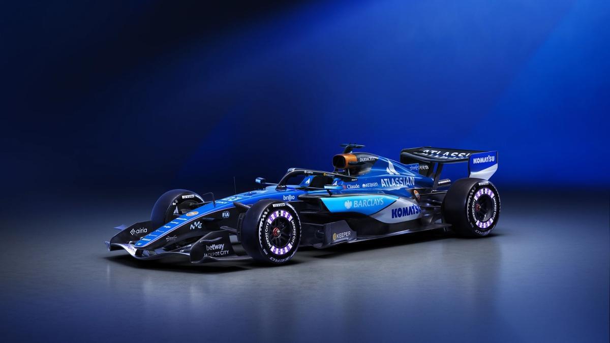 Williams desvela la llamativa librea azul de su monoplaza para 2026