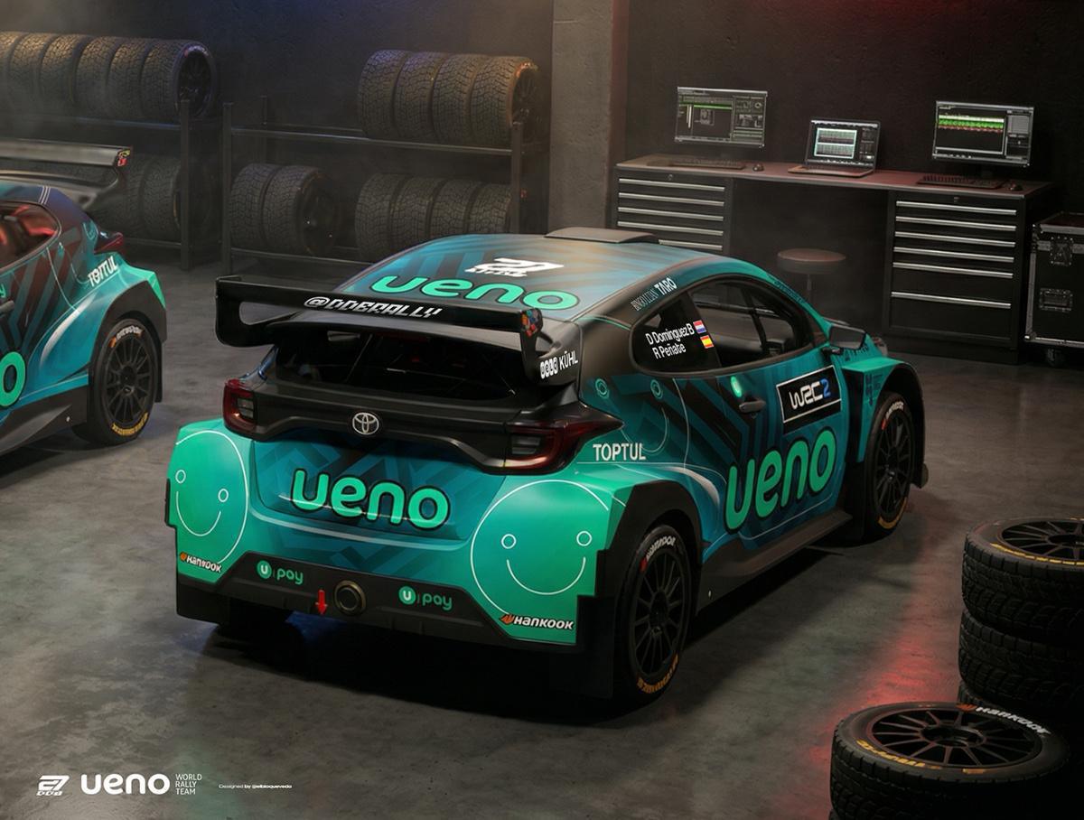 Diego Domínguez y Rogelio Peñate presentan el diseño de su Toyota GR Yaris Rally2