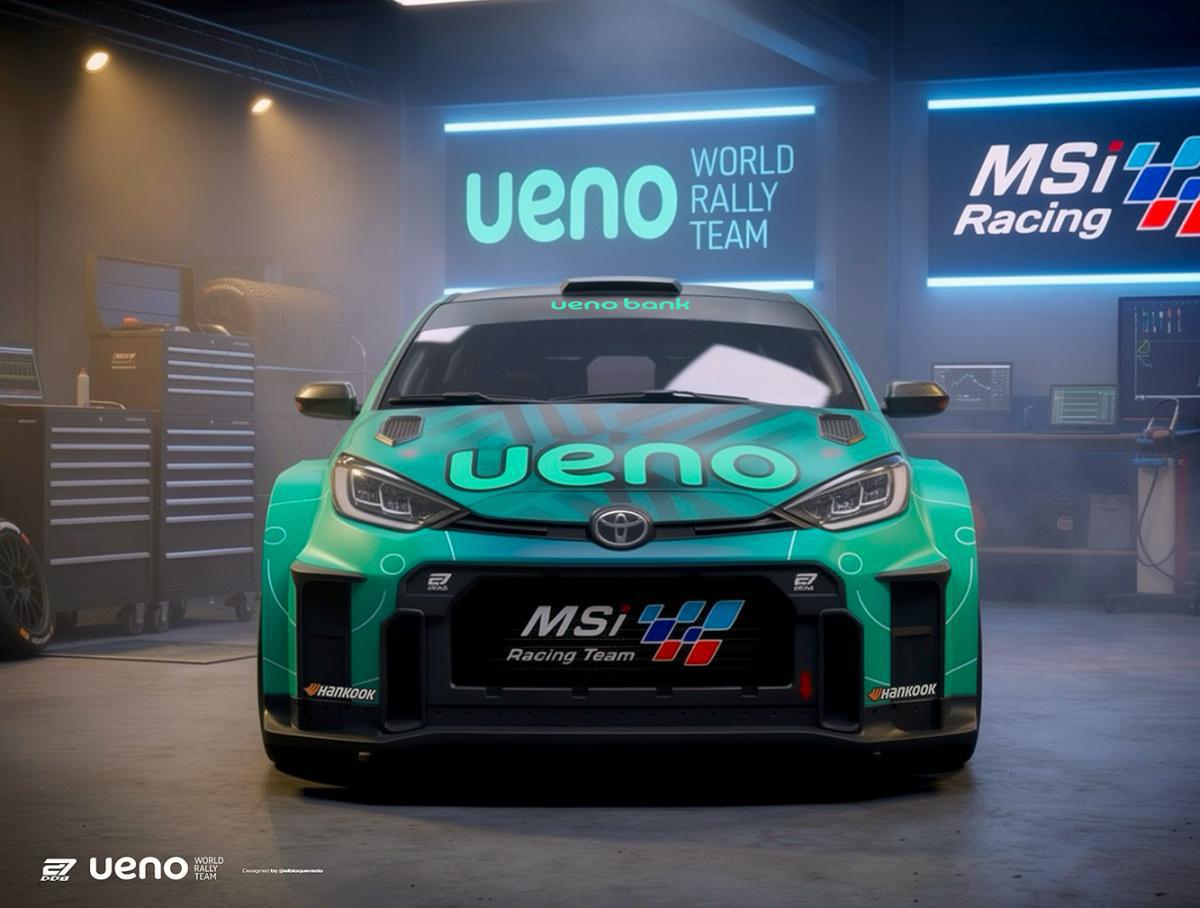 Diego Domínguez y Rogelio Peñate presentan el diseño de su Toyota GR Yaris Rally2