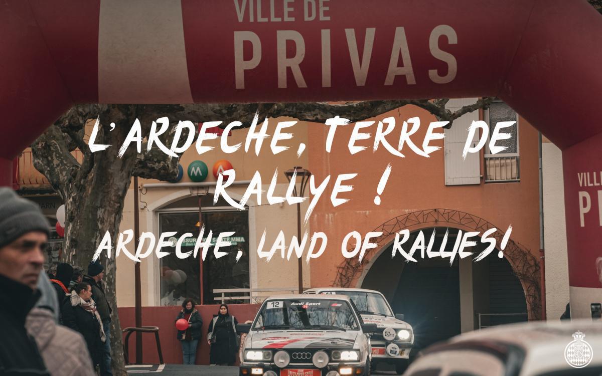 El Rallye Monte-Carlo Histórico conquista las carreteras de Ardèche