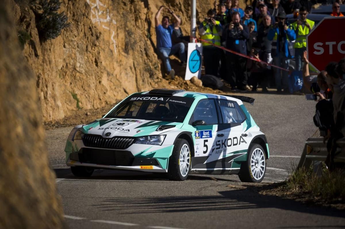 Jordan Berfa gana el 13º Rally Lloret de Mar tras liderar de principio a fin