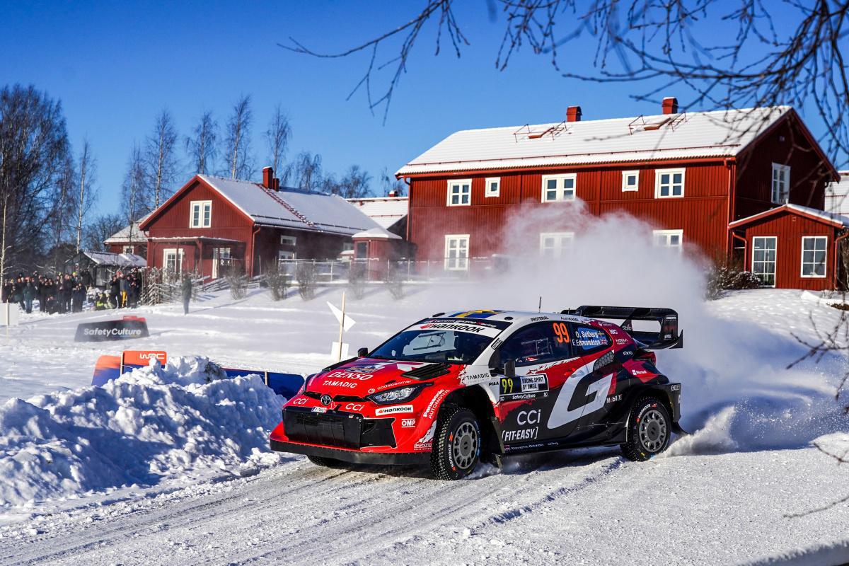 Rally de Suecia 2026 › Clasificación general después del SS4 Rally de Suecia 2026 › Clasificación general después del SS4