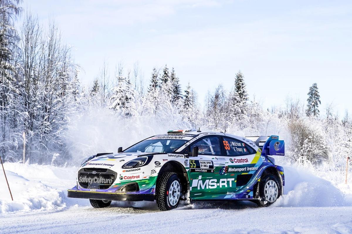 Rally de Suecia 2026 › Clasificación general después del SS4 Rally de Suecia 2026 › Clasificación general después del SS4