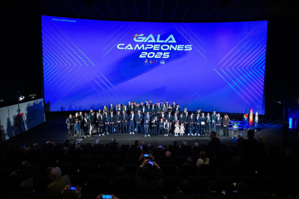 La Gala de Campeones RFEDA 2025 pone el broche de oro a la temporada en Madrid