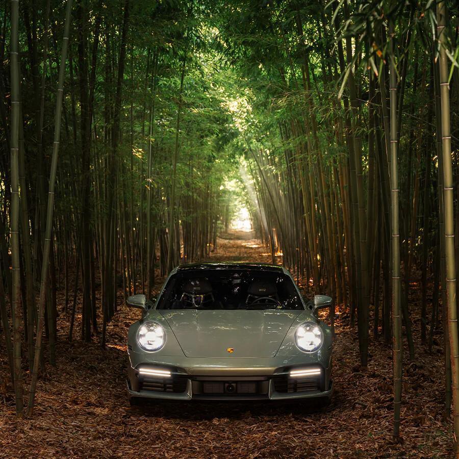 Porsche Urban Bamboo: lujo cromático sobre un 911 Turbo S con 50 opciones Sonderwunsch