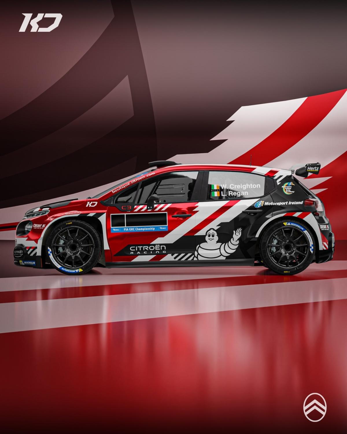 William Creighton dará el salto al ERC 2026 con Stellantis William Creighton dará el salto al ERC 2026 con Stellantis