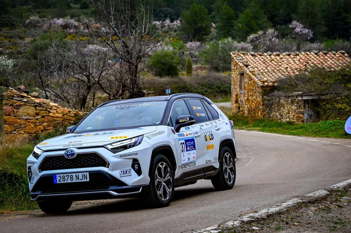 Ángel Santos y David Sánchez debutan con podio en el Eco Rallye Comunitat Valenciana