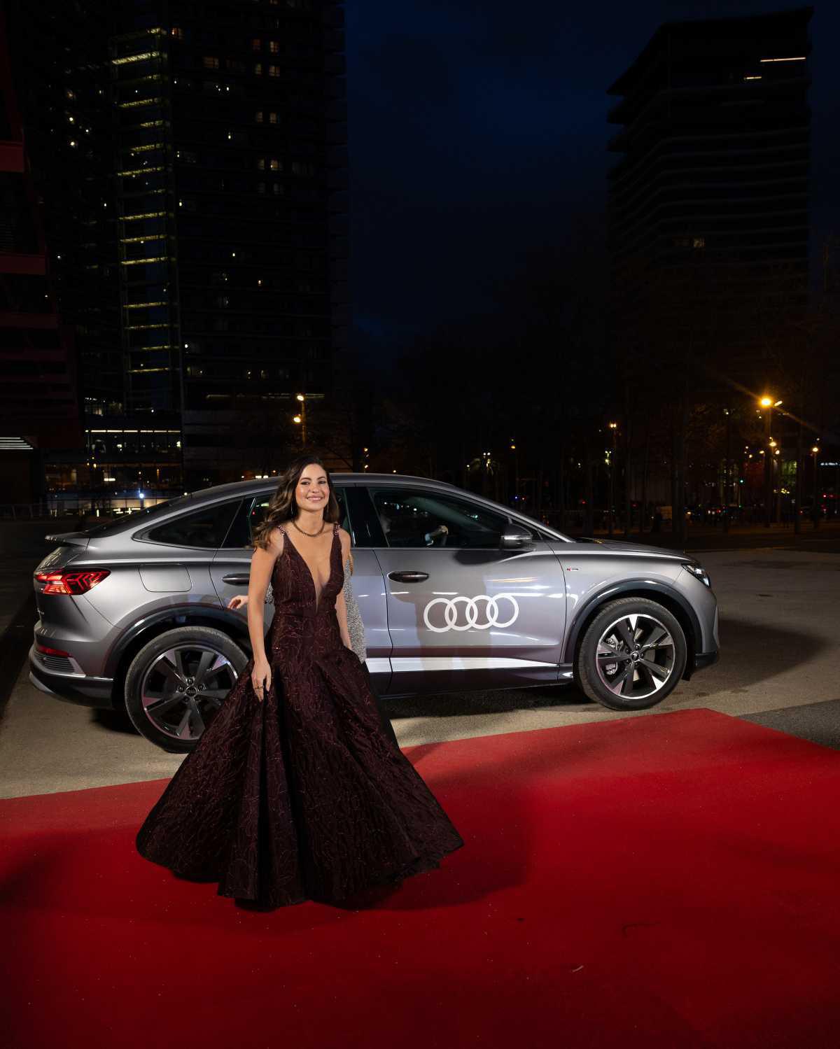 Audi acompaña a las estrellas en los Premios Goya 2026 con una flota electrificada