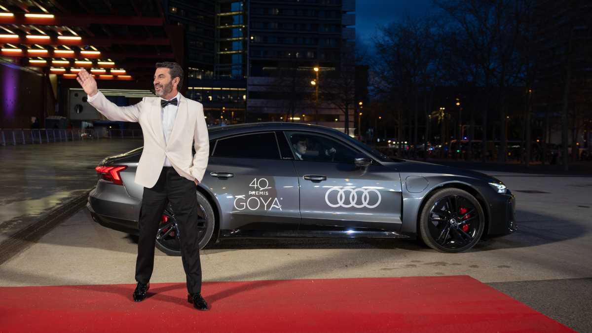 Audi acompaña a las estrellas en los Premios Goya 2026 con una flota electrificada