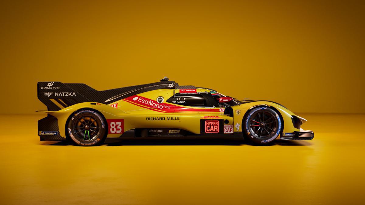 AF Corse desvela la nueva librea del Ferrari 499P para 2026