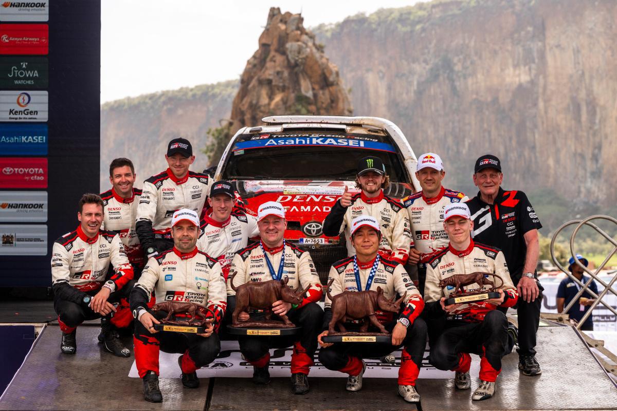 Takamoto Katsuta, rey de Kenia: primera victoria en el WRC en el Safari Rally 2026