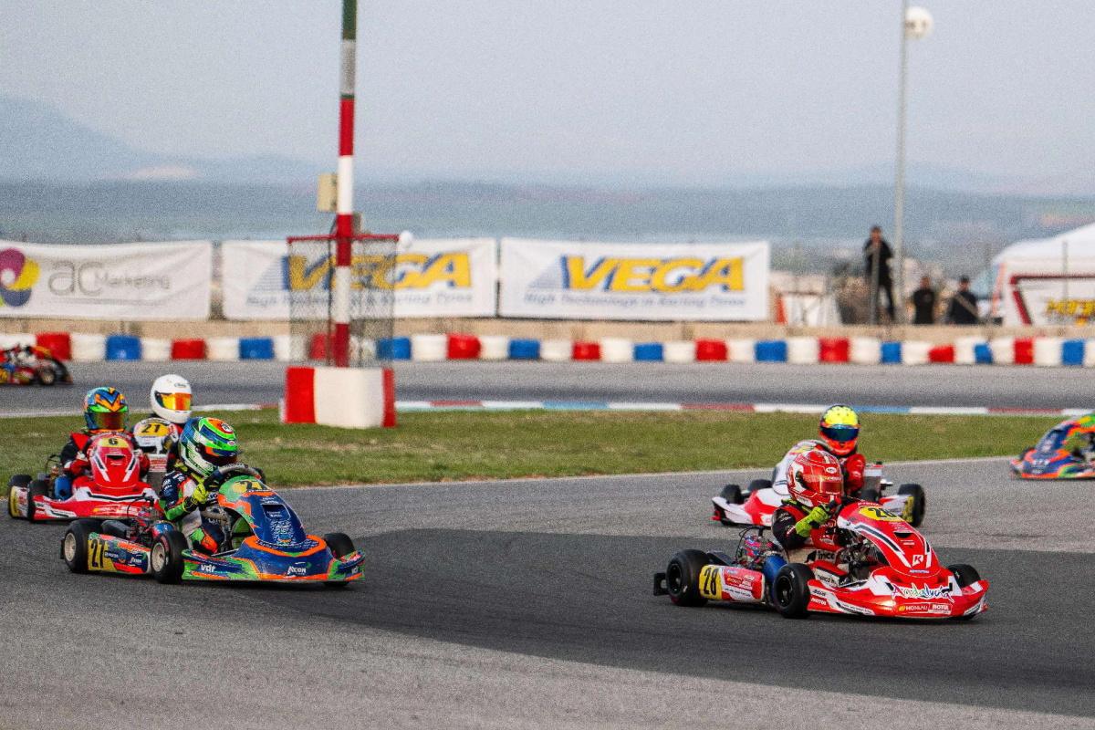 Adrián Malheiro logra la pole en KZ tras un doble triunfo en las mangas de Campillos Adrián Malheiro logra la pole en KZ tras un doble triunfo en las mangas de Campillos
