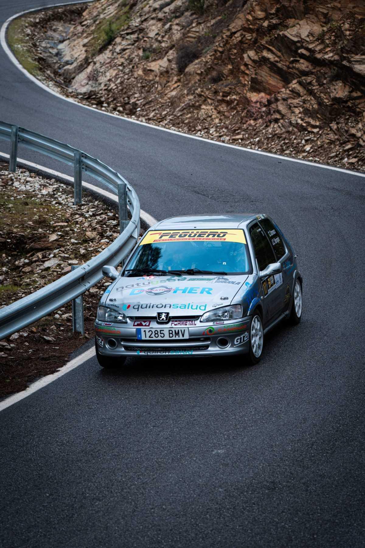 Los Rodríguez dominan el III RallyCrono de las Minas con su BMW M3