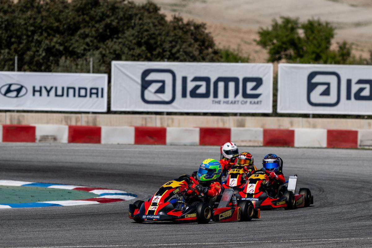 Beny Palacio, de 6 años, se convierte en el ganador más joven del karting nacional en Campillos