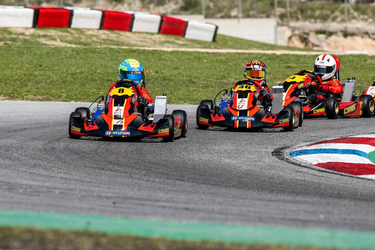Beny Palacio, de 6 años, se convierte en el ganador más joven del karting nacional en Campillos