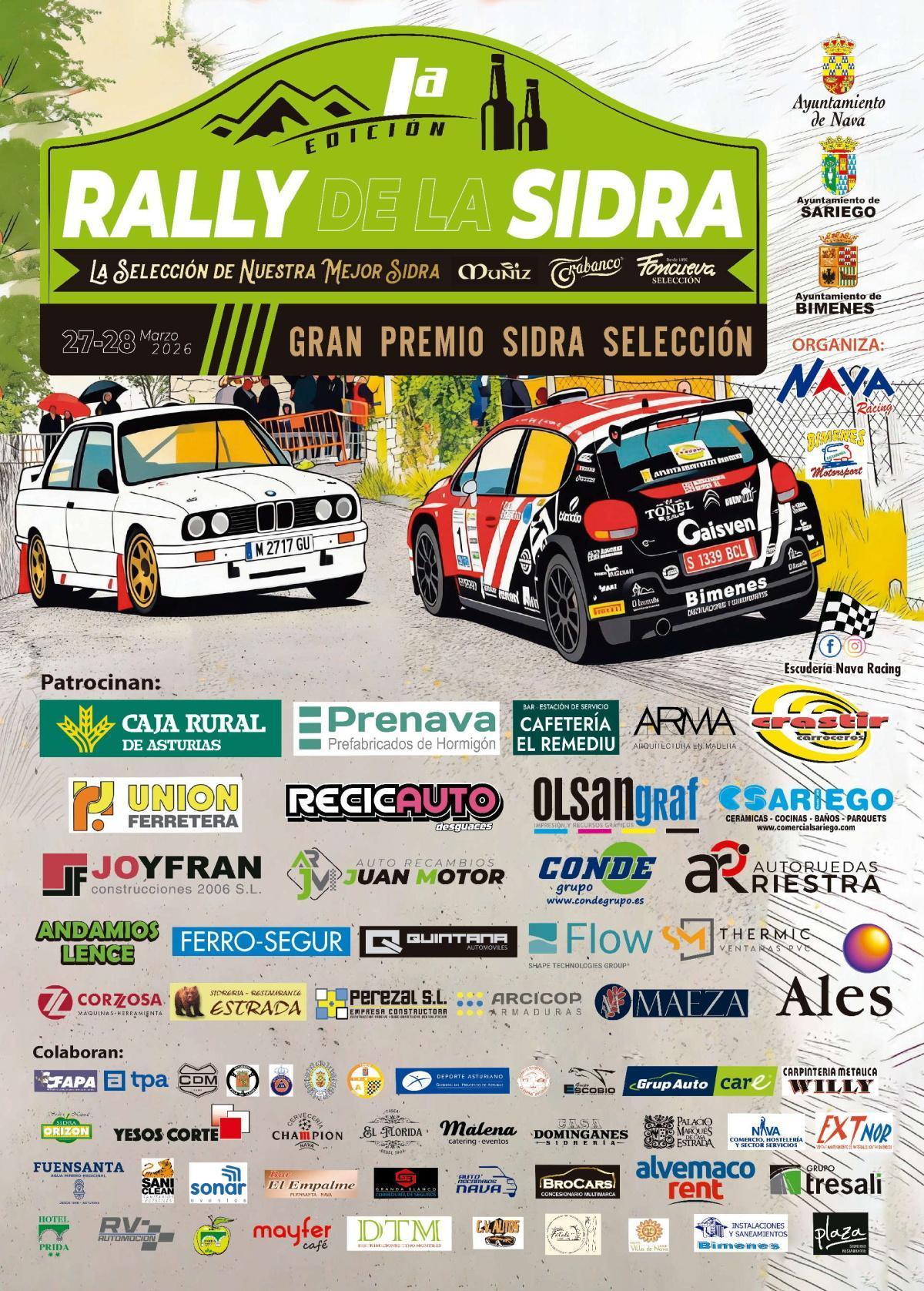 Rally de La Sidra 2026 › Lista de inscritos
