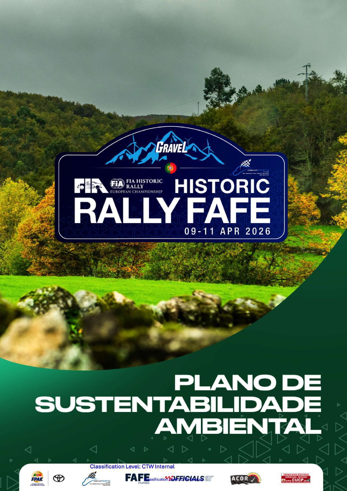 Historic Rally Fafe presenta su plan de acción para minimizar el impacto ambiental Historic Rally Fafe presenta su plan de acción para minimizar el impacto ambiental