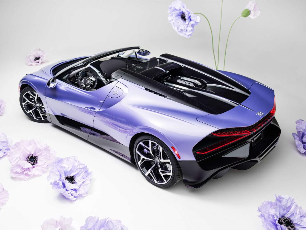 Bugatti W16 Mistral ‘Caroline’: la obra maestra Sur Mesure que rinde homenaje a una hija Bugatti W16 Mistral ‘Caroline’: la obra maestra Sur Mesure que rinde homenaje a una hija
