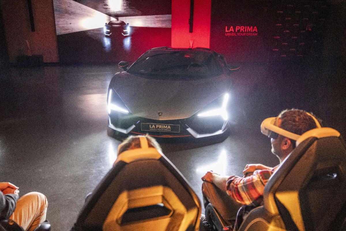 Lamborghini desvela el viaje del cliente desde la configuración a la entrega