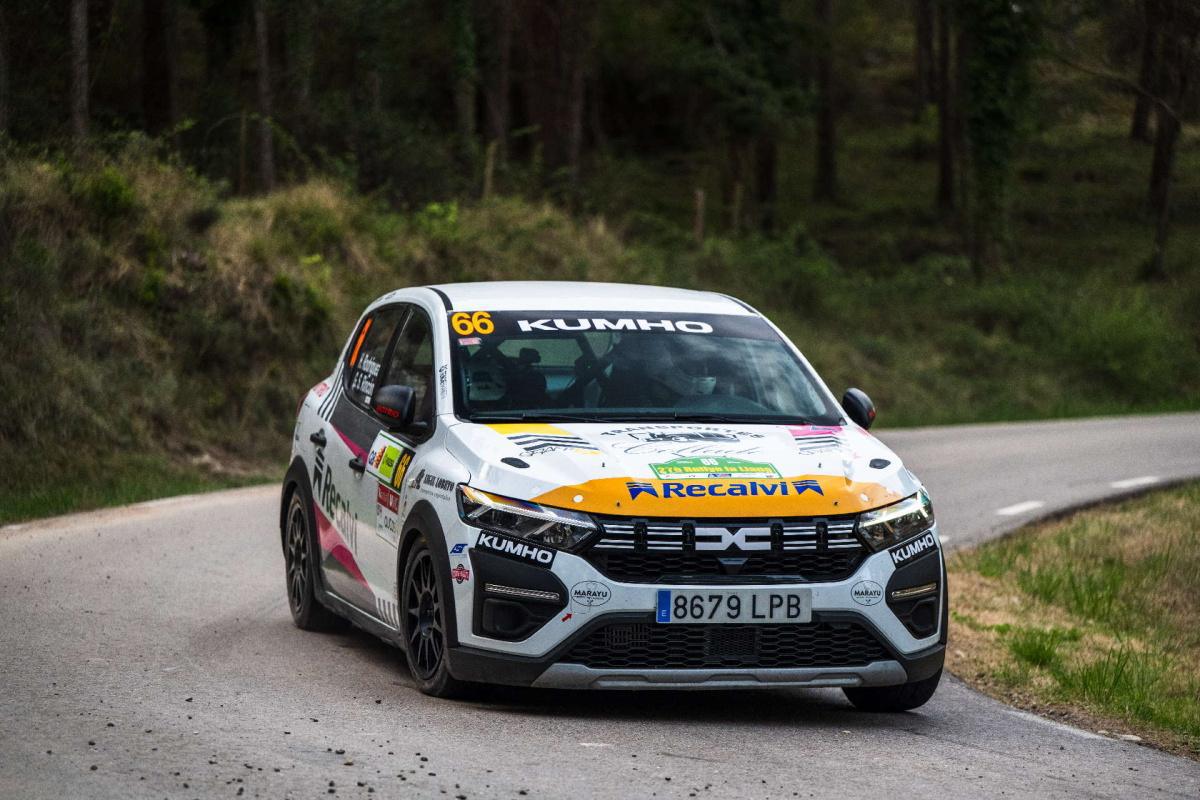 Hugo Rodríguez y Gema Sánchez ganan el Rallye La Llana en la Sandero Eco Cup Spain Hugo Rodríguez y Gema Sánchez ganan el Rallye La Llana en la Sandero Eco Cup Spain