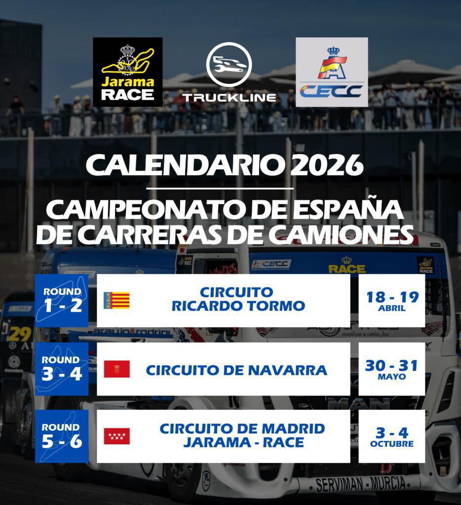 El Campeonato de España de Carreras de Camiones arranca su octava temporada en Cheste