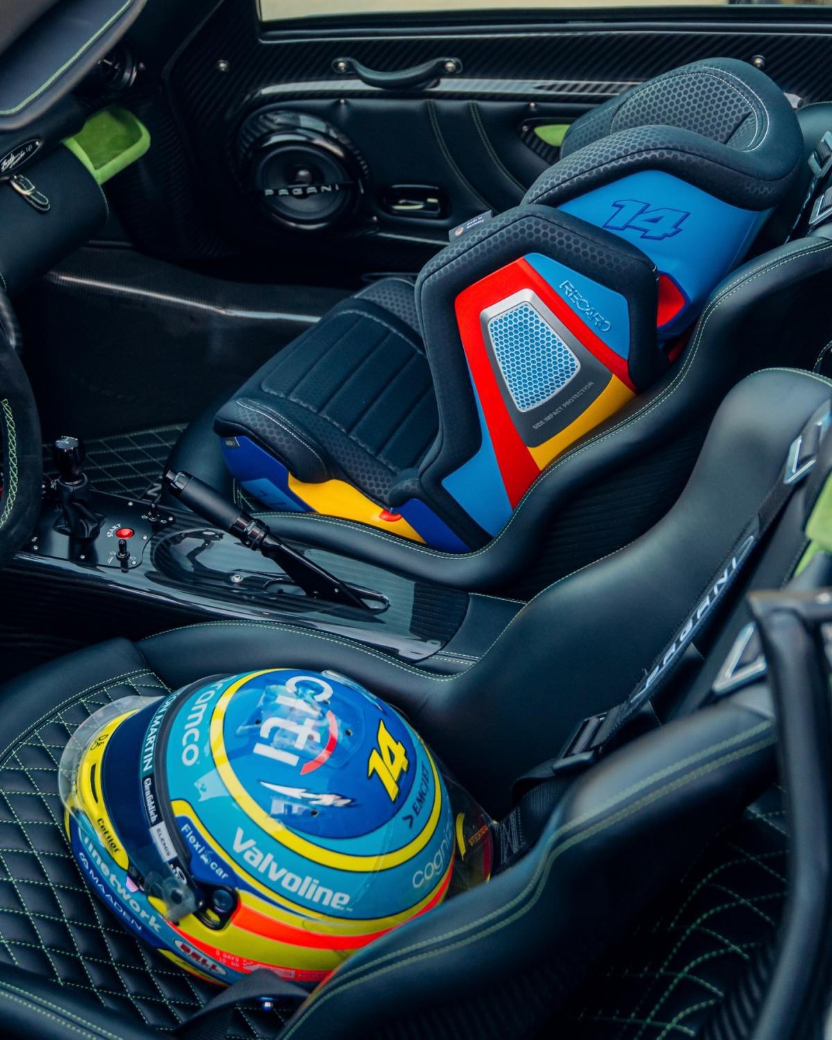Fernando Alonso compra un Pagani Zonda único por casi 10 millones de dólares