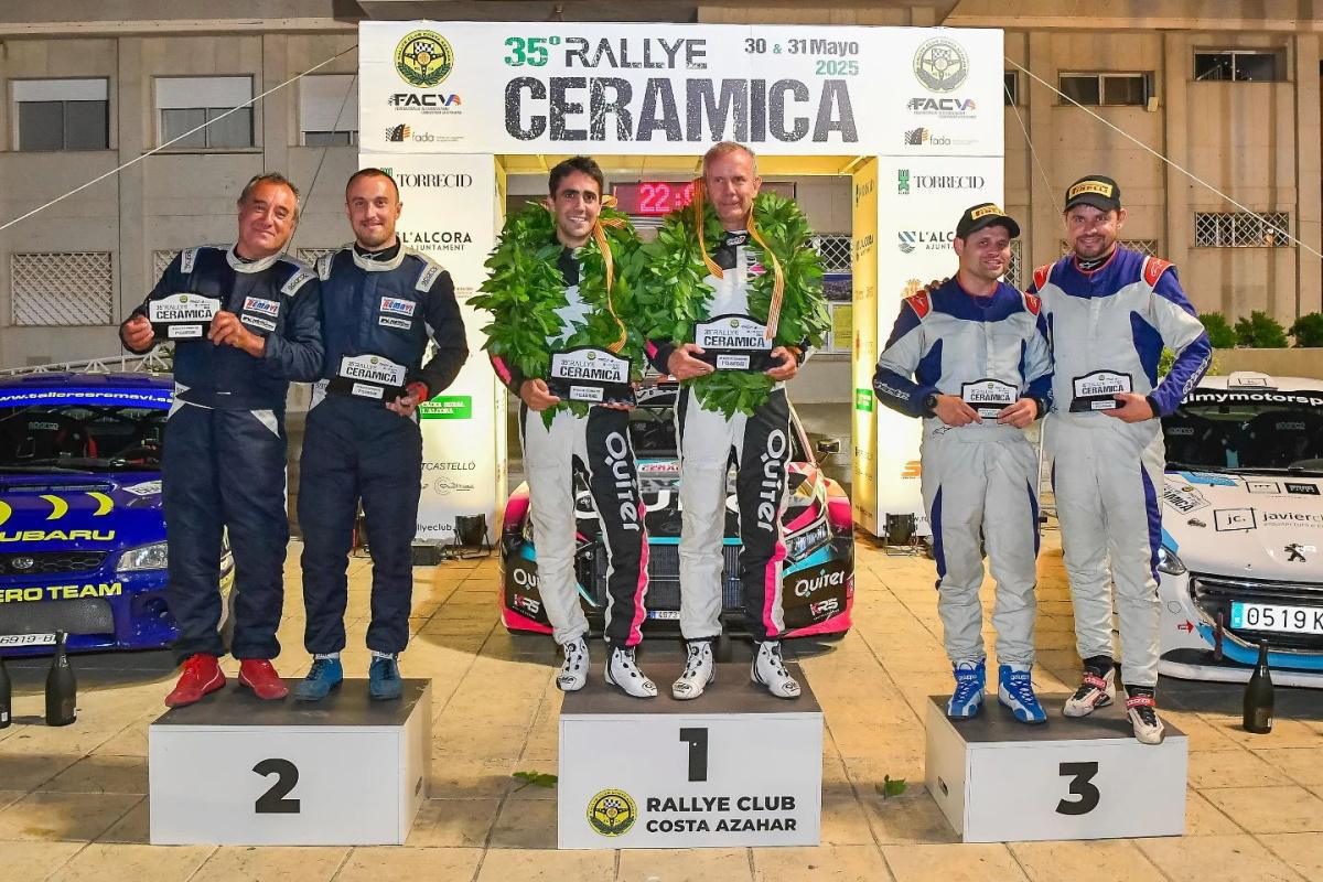 Rallye Cerámica Histórico 2026 › Palmarés Rallye Cerámica Histórico 2026 › Palmarés