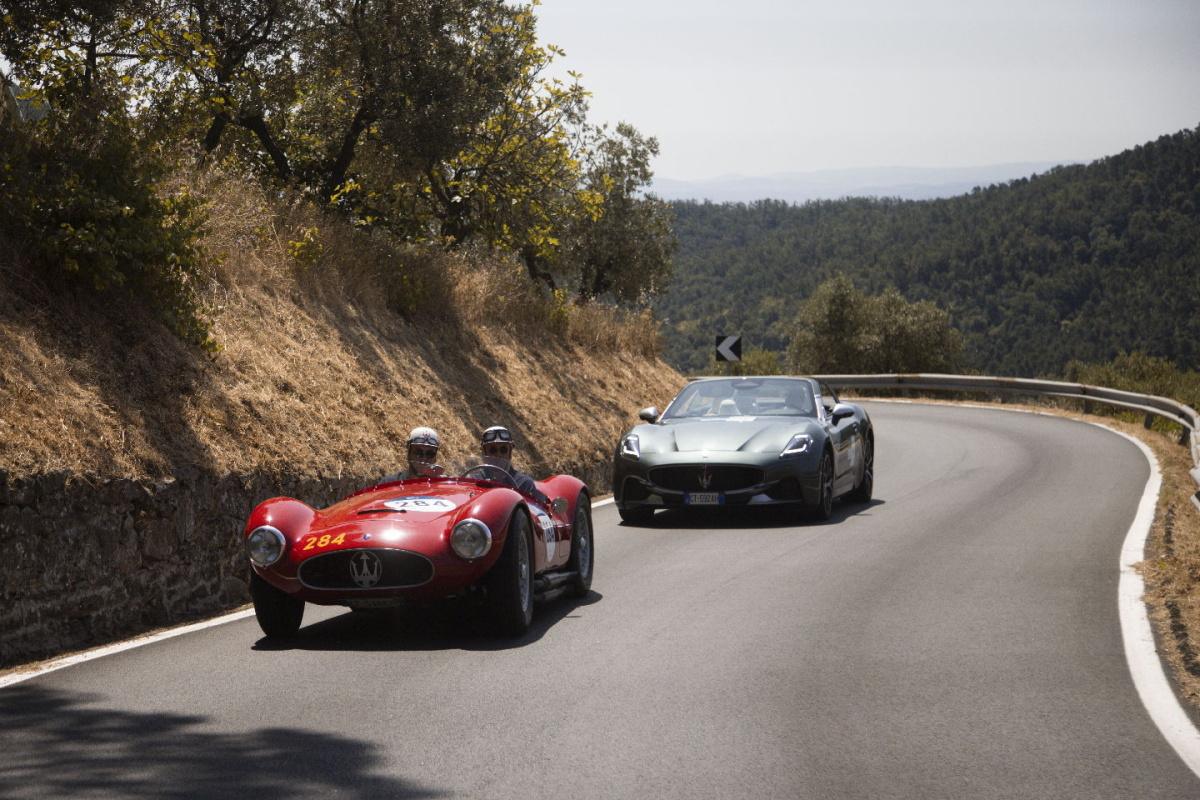 Maserati › El A6 GCS/53 de 1953 protagoniza la 1000 Miglia de Maserati Maserati › El A6 GCS/53 de 1953 protagoniza la 1000 Miglia de Maserati