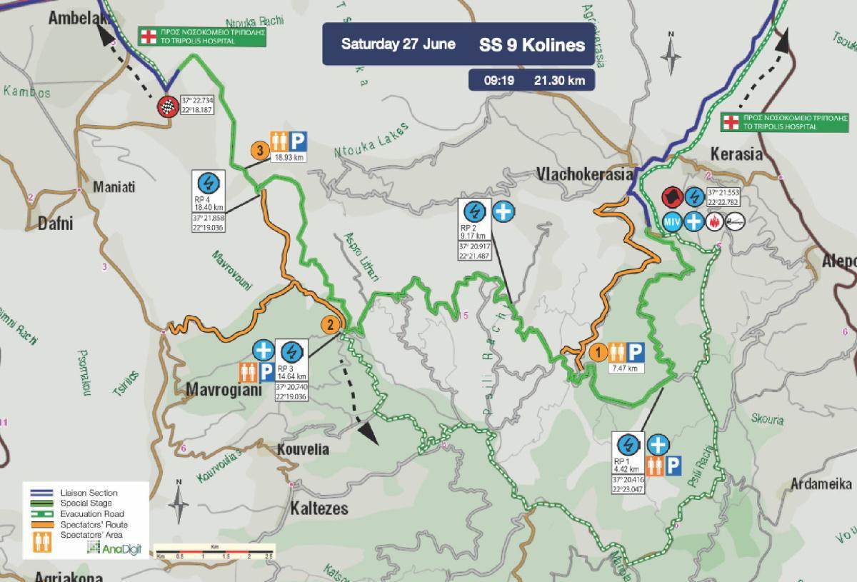 Rally Acrópolis 2026 › SS 9 Kolines Rally Acrópolis 2026 › SS 9 Kolines