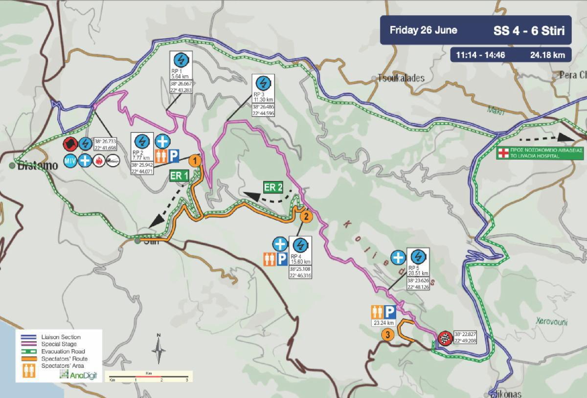 Rally Acrópolis 2026 › SS 4 Stiri