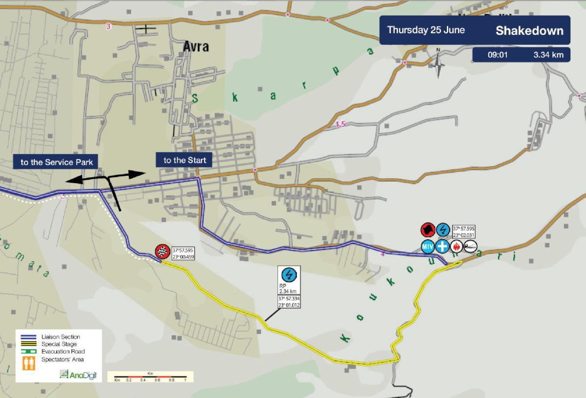 Rally Acrópolis 2026 › Shakedown Rally Acrópolis 2026 › Shakedown