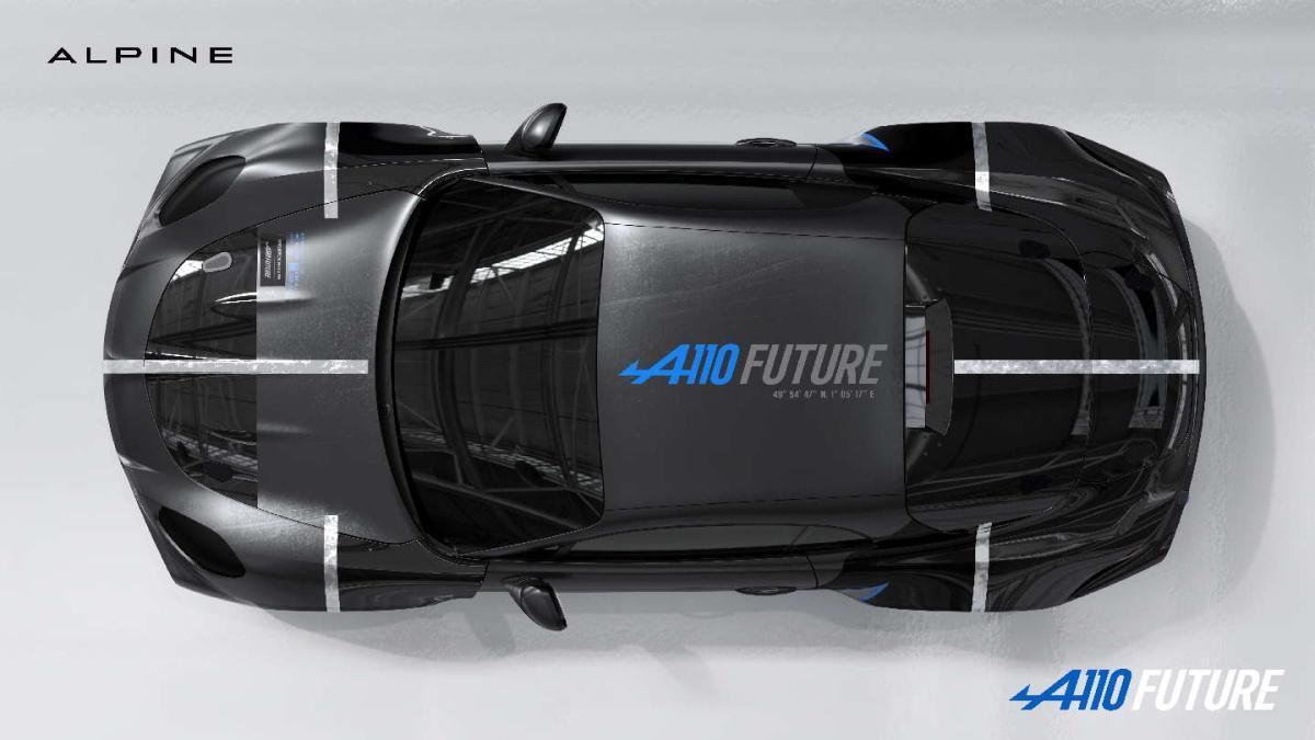 Alpine presenta el A110 FUTURE, prototipo eléctrico de tercera generación