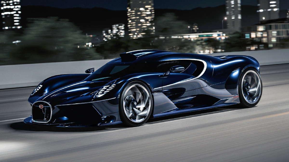Bugatti Destrier: el one-off de 1.600 CV que fusiona el Bolide con el Type 57 Atlantic