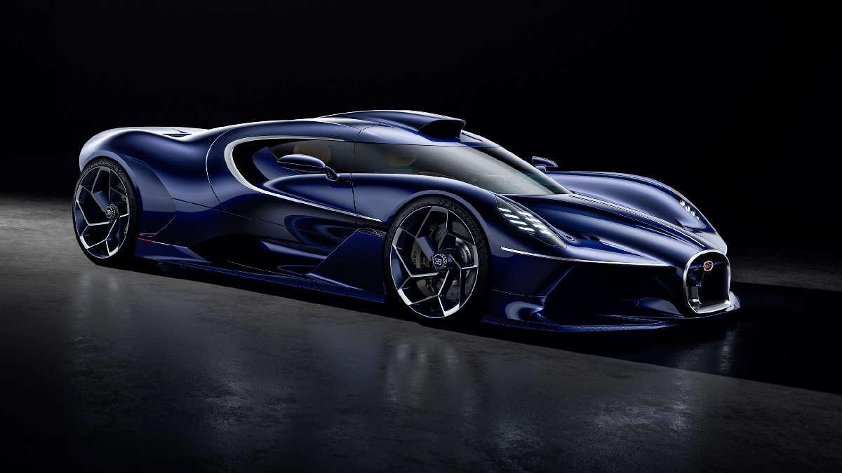 Bugatti Destrier: el one-off de 1.600 CV que fusiona el Bolide con el Type 57 Atlantic